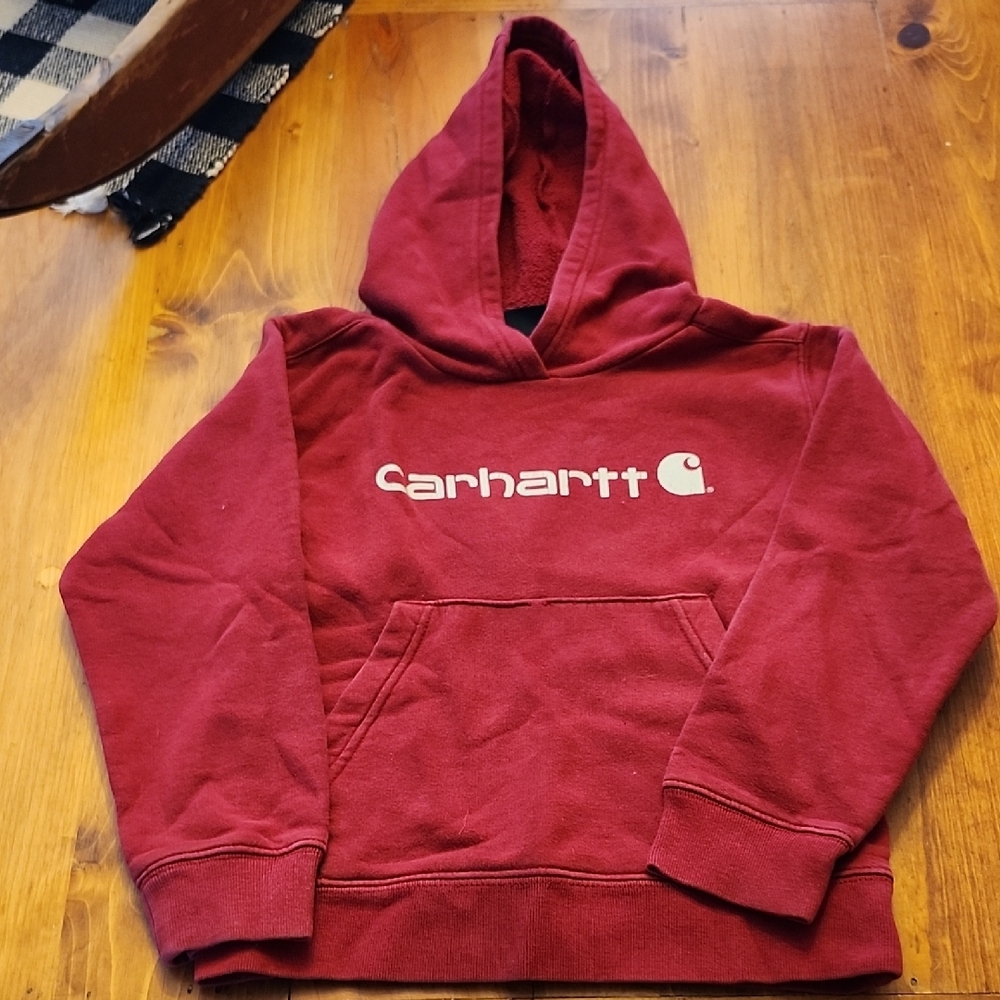Carhartt Kids Maroon Hoodie
